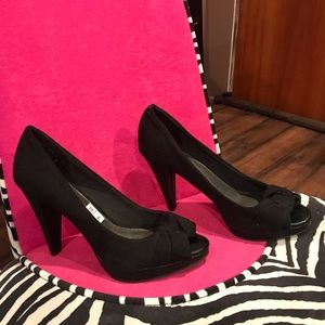 Brand New 3 Inch Black suede Heels